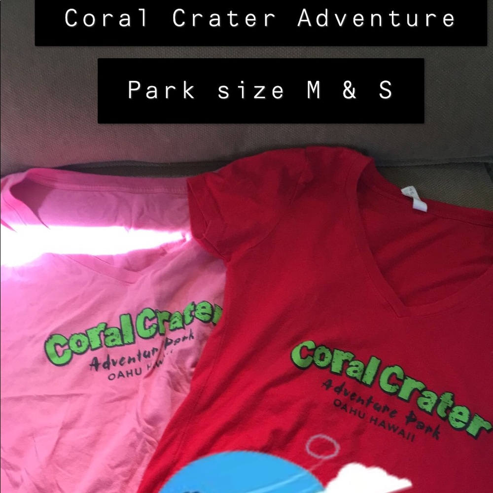 Coral Crater Adventure Park shirts